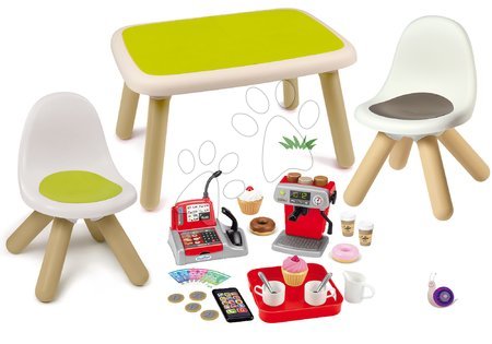 Kid - Set măsuță KidTable verde Smoby