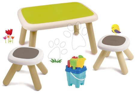 Kid - Set stol za djecu KidTable zeleni Smoby