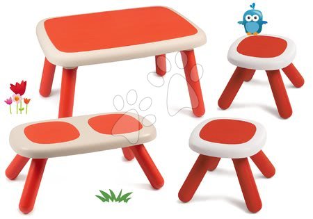 Seturi mobilier grădină pentru copii - Set măsuță KidTable verde Smoby - 20