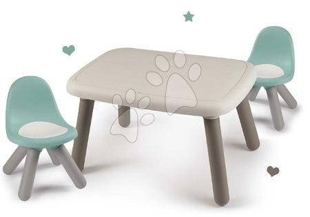 Spielzeuge und Spiele für den Garten - Kindertischset KidTable White Smoby