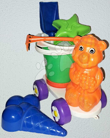 Kbelíky do písku - Kbelík na písek Zvířátka na tahání Dohány - 3