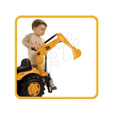 Staré položky - Traktor s nakladačem Smoby - 4