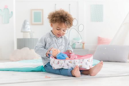 Játékbaba kiegészítők - Hordozható textil mózeskosár Mon Premier Poupon Bébé Corolle - 8