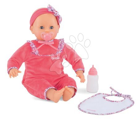 Punčke in dojenčki za deklice - Dojenček Lila Chérie Mon Grand Poupon Corolle 42 cm z zvoki, 5 funkcijami in modrimi mežikajočimi očkami od 24 mes_1