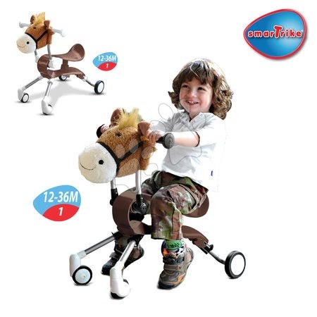 Odrážedla od 12 měsíců - Odrážedlo Spring Farm koník smarTrike - 1