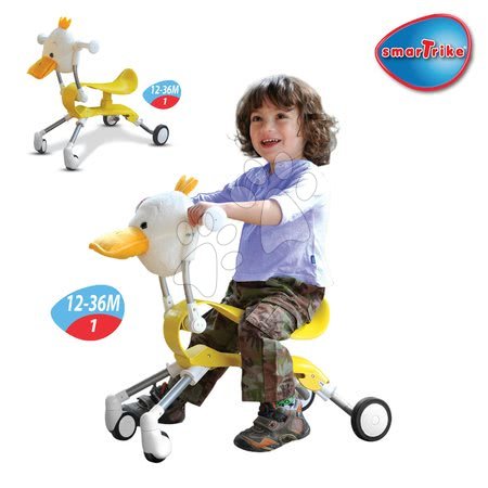 Jeździki od 12 miesięcy - Jeździk Springo Farm kaczuszka smarTrike - 1