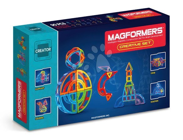 Bausätze Magformers  - Magnetischer Baukasten Kreatives Set Creative Set Magformers - 4