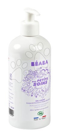 Dětská kosmetika - Sprchový gel na tělo a vlasy pro miminka Beaba Body and Hair Cleansing Gel - 1