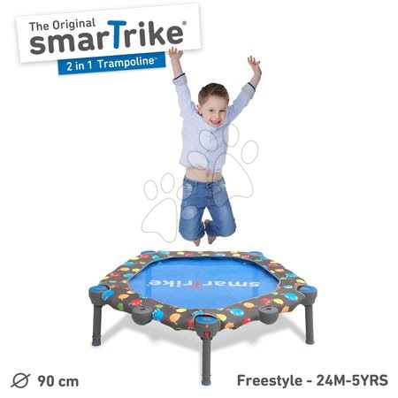 Trambulinok - Trambulin 2in1 Jump smarTrike - 2