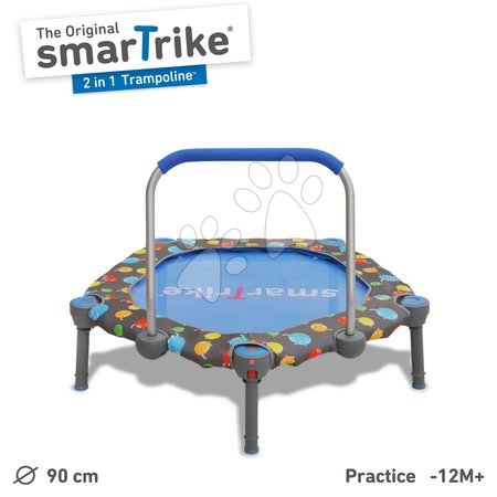 Trambulinok - Trambulin 2in1 Jump smarTrike - 3