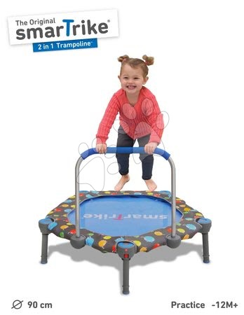 Trambulinok - Trambulin 2in1 Jump smarTrike - 4