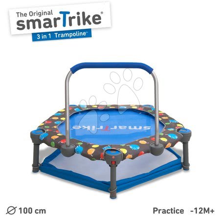 Trampolini - Trampolin 3v1 Jump smarTrike - 1