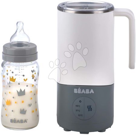 Produse bebe - Pregătirea laptelui de orice tip Milk Prep ® White Grey Beaba 