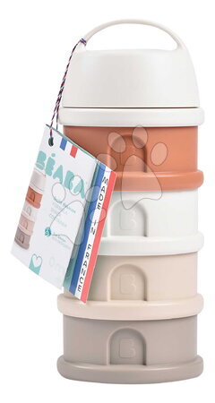 Rezultatele căutării 'beaba' - Dozator pentru lapte praf Formula Milk Container Cotton White Terracotta Beaba_1