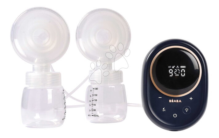 Odsávačky - Odsávačka mateřského mléka Double Electric Breast Pump Night Blue Beaba - 2