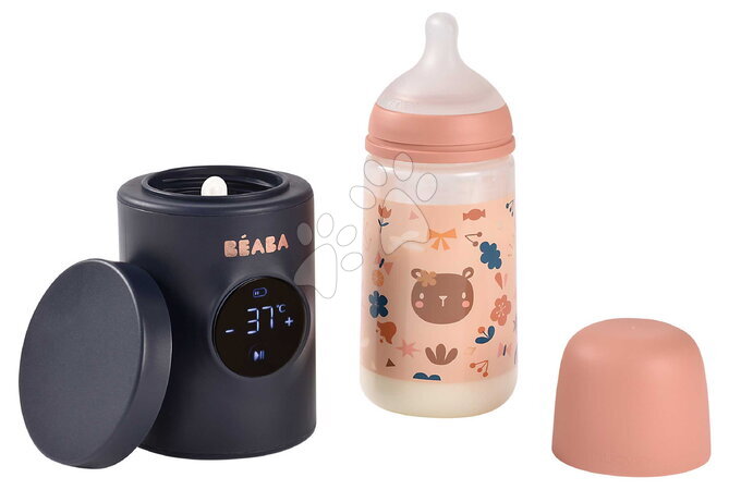 Sterilizátory a ohrievače - Ohrievač dojčenských fliaš Milk Nomad Night Blue Beaba - 19