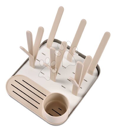 Dojčenské fľaše - Odkvapkávač dojčenských fliaš Forest Draining Rack Clay Gazelle Beaba - 6