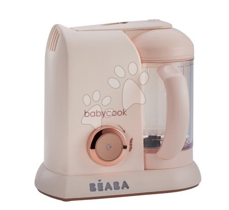 Parní hrnec s mixérem - Set parní vařič a mixér Babycook Solo Rose Gold Beaba - 13