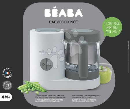 Babybedarf - Dampfgarer und Mixer Babycook® Neo Grey White Beaba_1