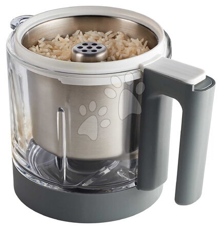 Parní hrnec s mixérem - Sada parního vařiče a mixéru Babycook® Neo Grey White s jídelní soupravou a nástavcem na rýži Beaba - 33