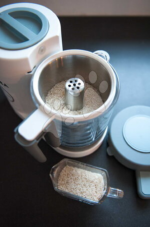 Parní hrnec s mixérem - Sada parního vařiče a mixéru Babycook® Neo Grey White s jídelní soupravou a nástavcem na rýži Beaba - 35