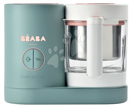 Produse bebe - Aparat de gătit pe aburi şi mixer Beaba Babycook Neo Eucalyptus