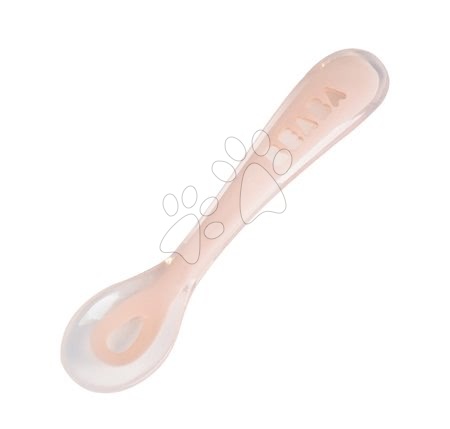 Babaetetés és szoptatás - Kiskanál 2nd age Training Spoon Pink Beaba