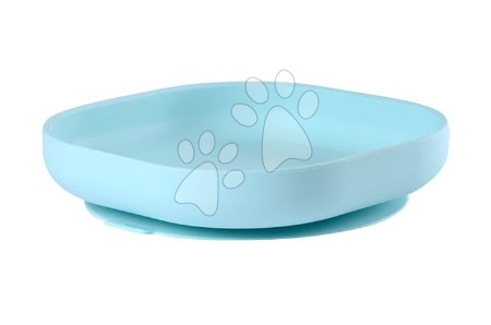 Dojčenské jedálenské potreby - Tanier pre bábätká Silicone Suction Plate Beaba