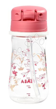 Căni cu cioc pentru bebeluși - Sticlă pentru bebeluși din plastic rezistent Beaba Straw Cup - 2