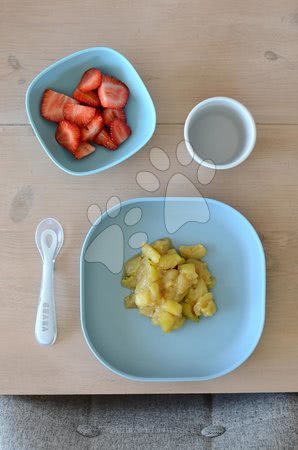 Kojenecké jídelní potřeby - Jídelní souprava Silicone Meal Set Beaba_1