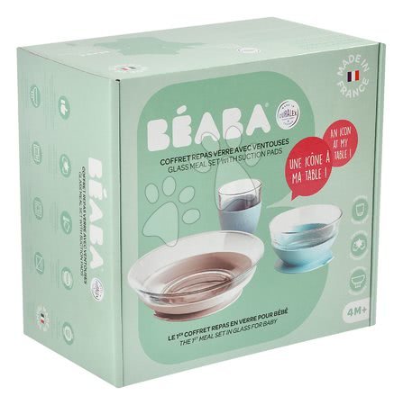 Vajilla para bebés set - Juego de comedor de vidrio Duralex Jungle Glass Meal Beaba - 19