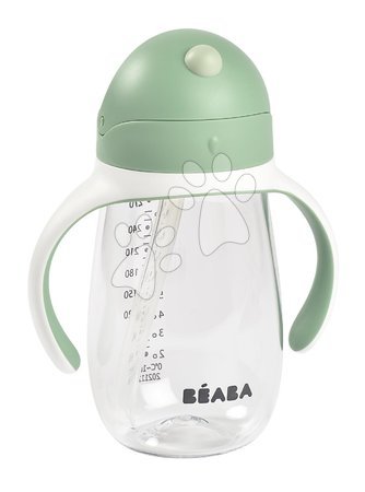 Detské hrnčeky - Fľaša Bidon na učenie pitia Straw Cup Beaba - 5