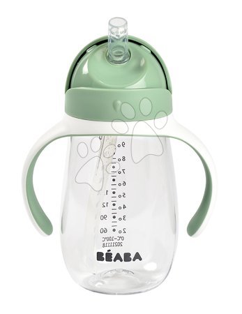 Detské hrnčeky - Fľaša Bidon na učenie pitia Straw Cup Beaba - 8