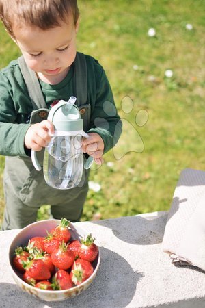Dojčenské jedálenské potreby - Fľaša Bidon na učenie pitia Straw Cup Beaba_1