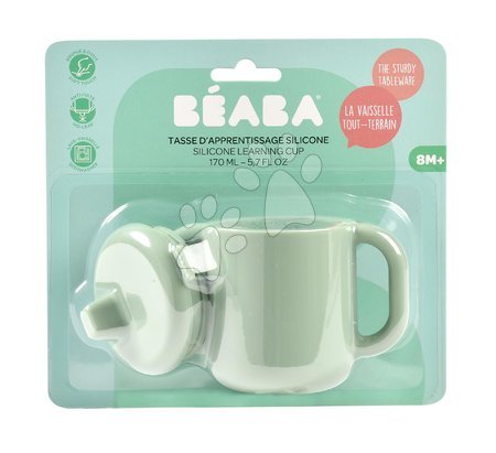 Dětské hrnky - Hrnek pro miminka Silicone Learning Cup Beaba - 6