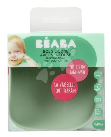 Igračke za djecu od 3 do 6 mjeseci - Zdjelica za bebe Silicone Suction Bowl Beaba_1