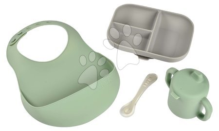 Kojenecké potřeby - Jídelní souprava Silicone Meal Essentials Set Beaba