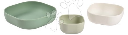 Vajilla para bebés set - Conjunto de platos de silicona Beaba - 2