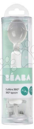 Príbory a lyžičky - Tréningová lyžička pre deti 360° Training Spoon Beaba - 2