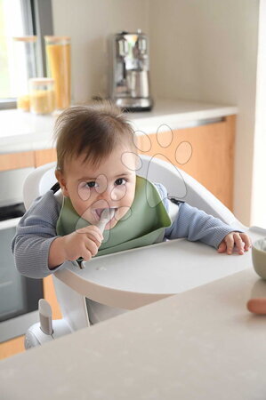 Parní hrnec s mixérem - Set parní vařič a mixér Babycook® Neo Grey White s jídelní soupravou, lžičkami a dózami Beaba - 29