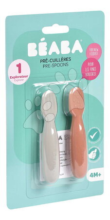 Parní hrnec s mixérem - Set parní vařič a mixér Babycook® Neo Grey White s jídelní soupravou, lžičkami a dózami Beaba - 45