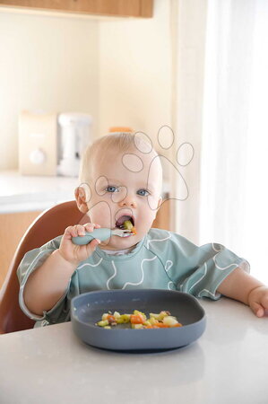 Kinderbesteck - Erstes Kinderbesteck Edelstahl Pre-Cutlery Sage Green Beaba - 13