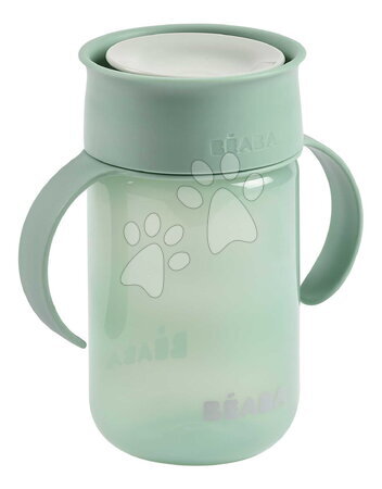 Dječji lončići - Dječja šalica 360° Learning Cup Sage Green Beaba_1