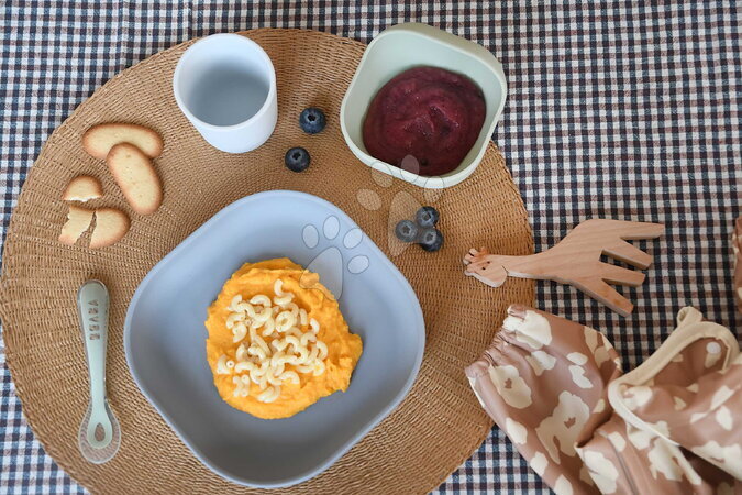 Parní hrnec s mixérem - Sada parního vařiče a mixéru Babycook® Neo Grey White s jídelní soupravou a nástavcem na rýži Beaba - 28