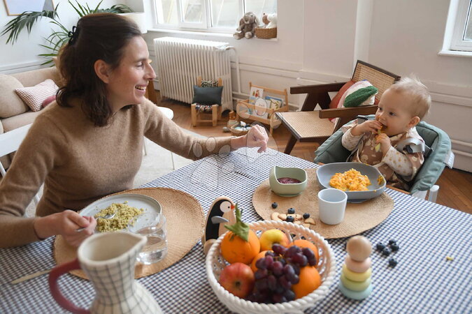 Parní hrnec s mixérem - Sada parního vařiče a mixéru Babycook® Neo Grey White s jídelní soupravou a nástavcem na rýži Beaba - 25