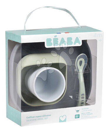 Parní hrnec s mixérem - Sada parního vařiče a mixéru Babycook® Neo Grey White s jídelní soupravou a nástavcem na rýži Beaba - 39
