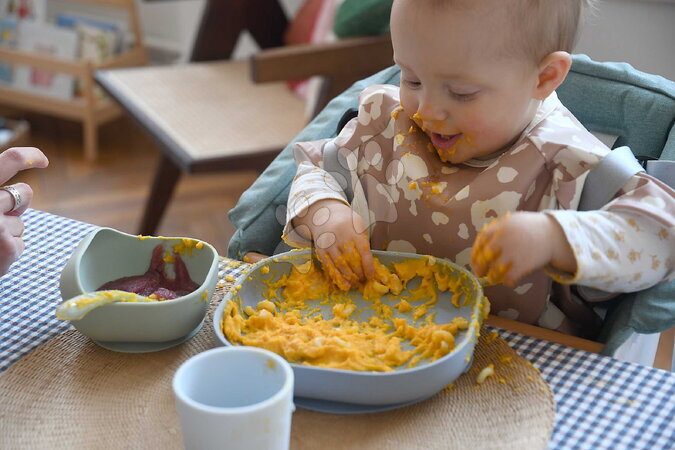 Parní hrnec s mixérem - Sada parního vařiče a mixéru Babycook® Neo Grey White s jídelní soupravou a nástavcem na rýži Beaba - 27