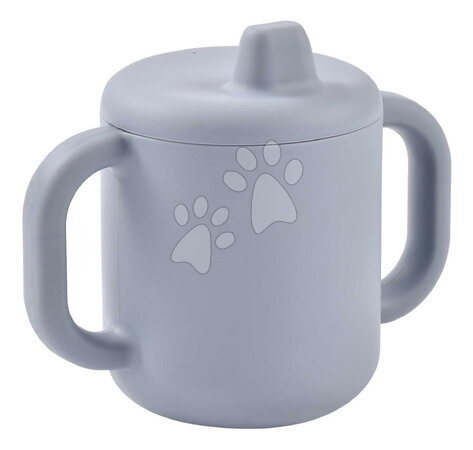 Gyerek itatópoharak - Tanulóbögre kisbabáknak Silicone Training Cup Pebble Beaba