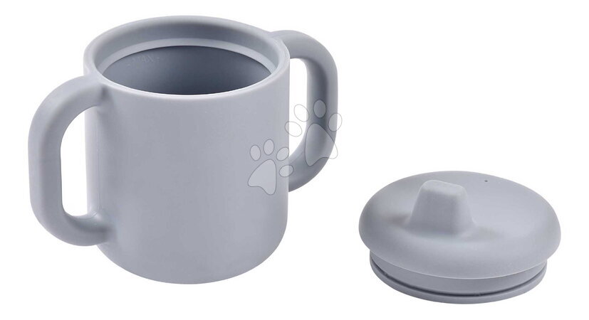 Gyerek itatópoharak - Tanulóbögre kisbabáknak Silicone Training Cup Pebble Beaba_1