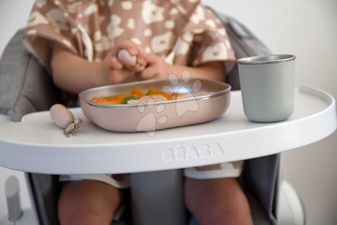 Parní hrnec s mixérem - Sada parního vařiče a mixéru Babycook® Neo Eucalyptus s jídelní soupravou, příborem a láhví Beaba - 13
